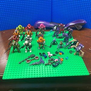 Halo Mega Blocks Figures